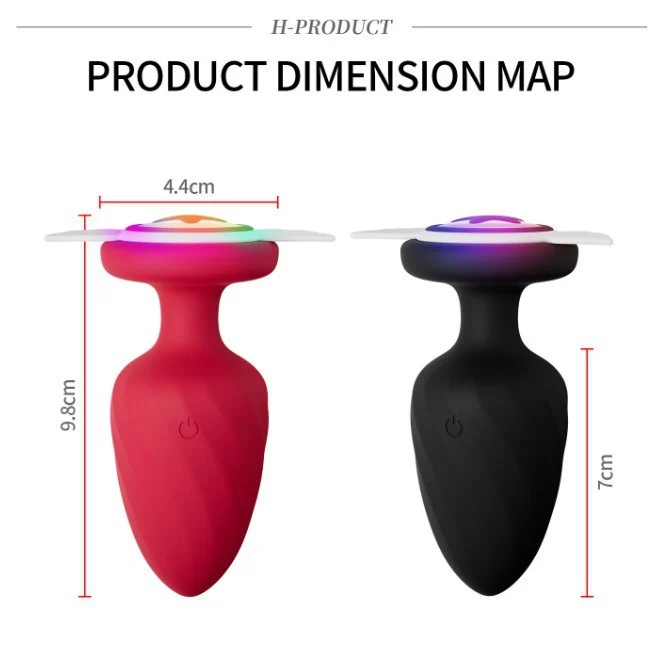 silicone luminous anal plug - Image 5
