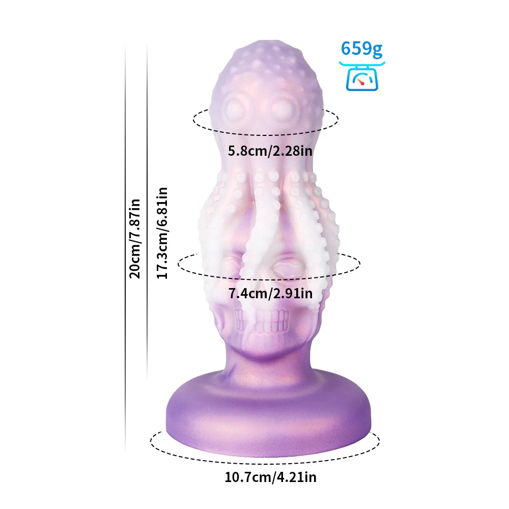 Octopus skull special-shaped anal plug - Image 9